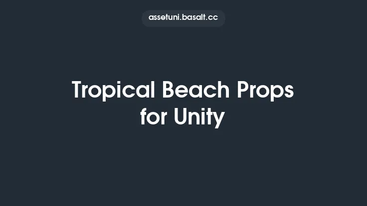 Tropical Beach Props for Unity Thumbnail