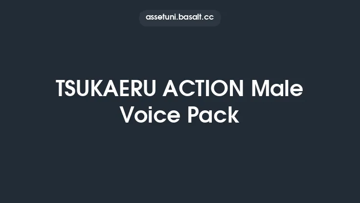 TSUKAERU ACTION Male Voice Pack Thumbnail