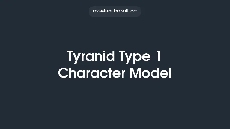 Tyranid Type 1 Character Model Thumbnail