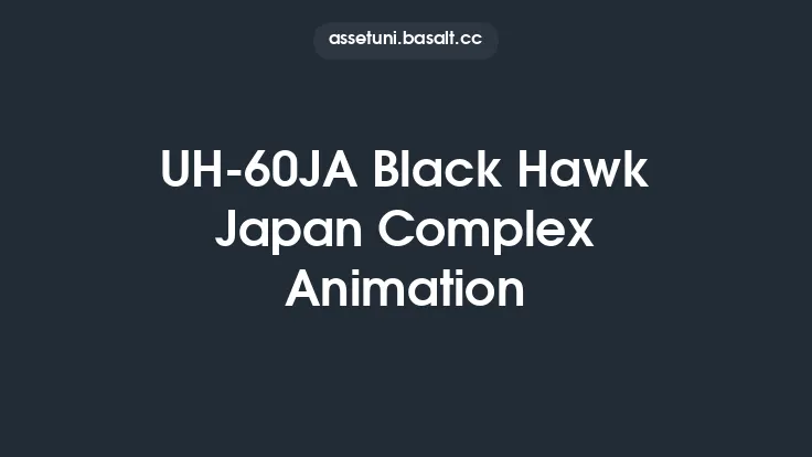 UH-60JA Black Hawk Japan Complex Animation Thumbnail