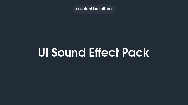 UI Sound Effect Pack Thumbnail
