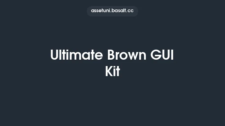 Ultimate Brown GUI Kit Thumbnail