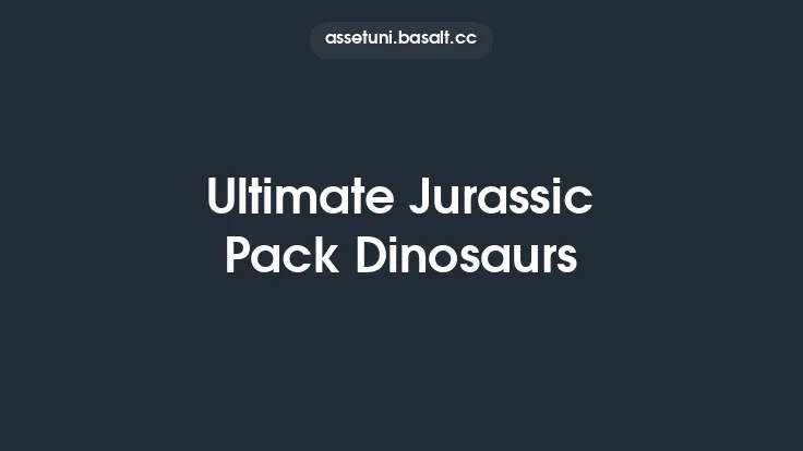 Ultimate Jurassic Pack Dinosaurs Thumbnail