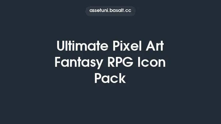 Ultimate Pixel Art Fantasy RPG Icon Pack Thumbnail