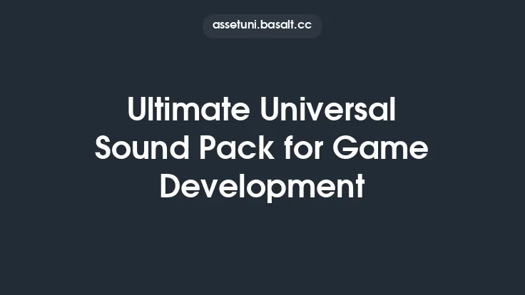 Ultimate Universal Sound Pack for Game Development Thumbnail