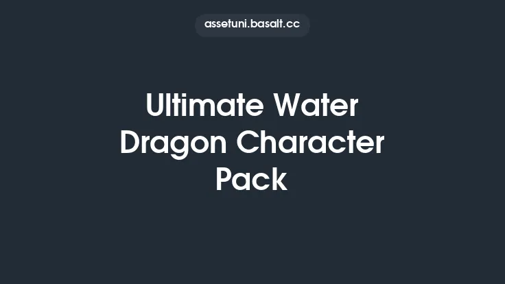 Ultimate Water Dragon Character Pack Thumbnail