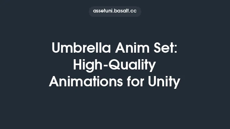 Umbrella Anim Set: High-Quality Animations for Unity Thumbnail