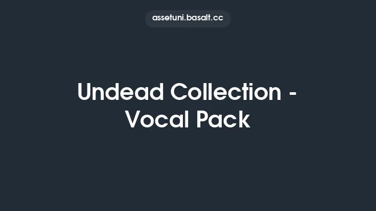 Undead Collection - Vocal Pack Thumbnail