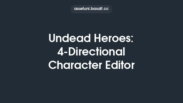 Undead Heroes: 4-Directional Character Editor Thumbnail