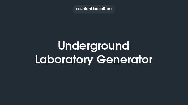 Underground Laboratory Generator Thumbnail