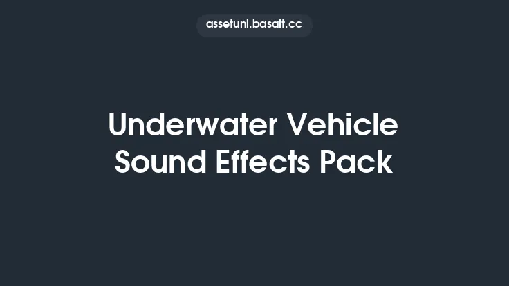 Underwater Vehicle Sound Effects Pack Thumbnail