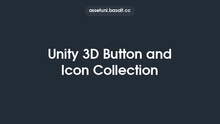 Unity 3D Button and Icon Collection Thumbnail