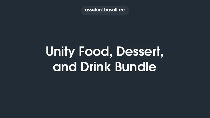 Unity Food, Dessert, and Drink Bundle Thumbnail