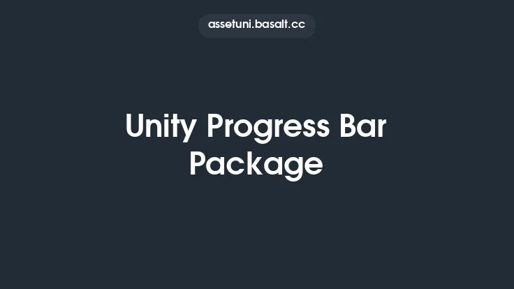 Unity Progress Bar Package Thumbnail