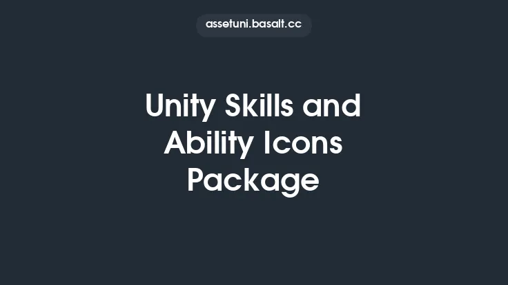 Unity Skills and Ability Icons Package Thumbnail