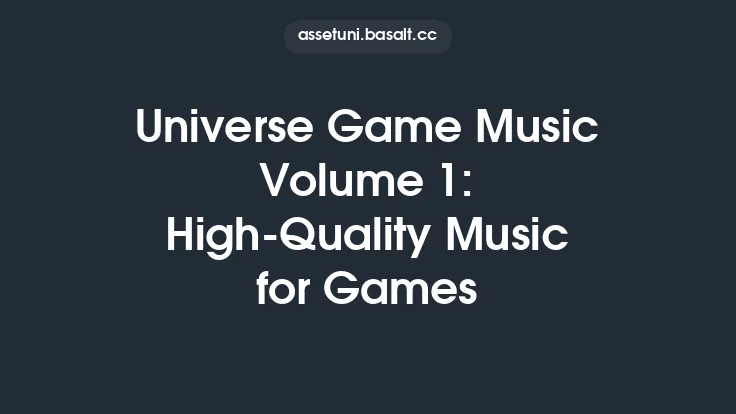Universe Game Music Volume 1: High-Quality Music for Games Thumbnail
