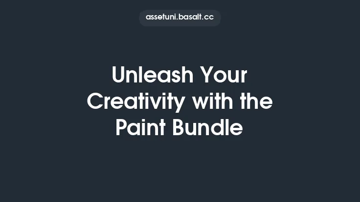 Unleash Your Creativity with the Paint Bundle Thumbnail