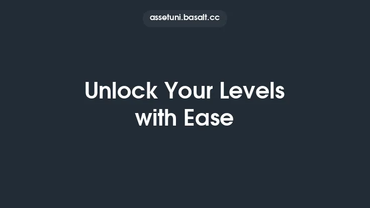 Unlock Your Levels with Ease Thumbnail