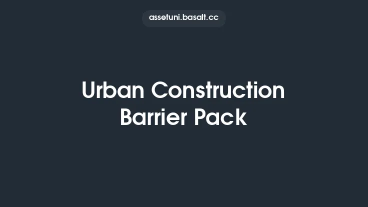 Urban Construction Barrier Pack Thumbnail