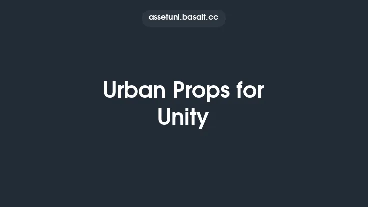 Urban Props for Unity Thumbnail