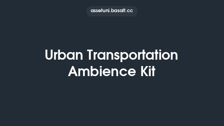 Urban Transportation Ambience Kit Thumbnail