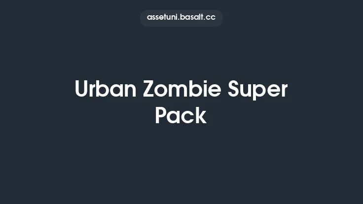 Urban Zombie Super Pack Thumbnail