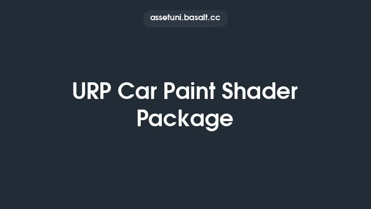 URP Car Paint Shader Package Thumbnail