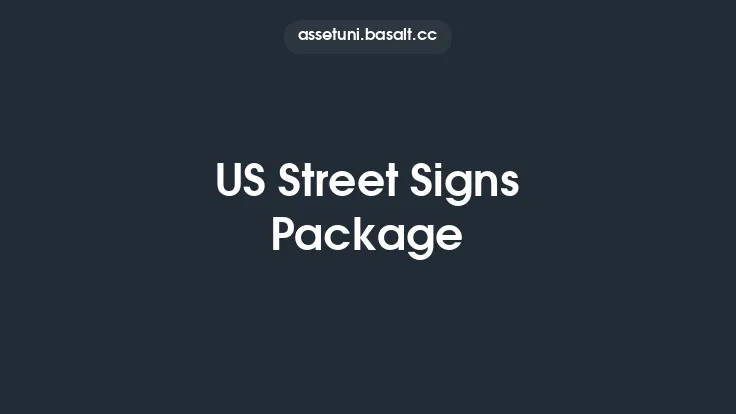 US Street Signs Package Thumbnail