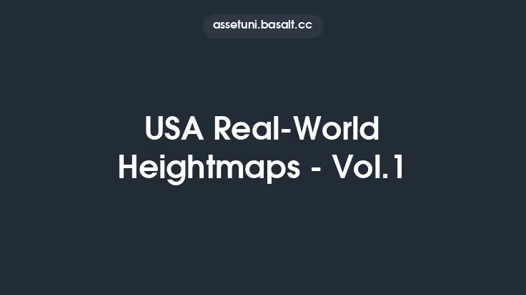USA Real-World Heightmaps - Vol.1 Thumbnail