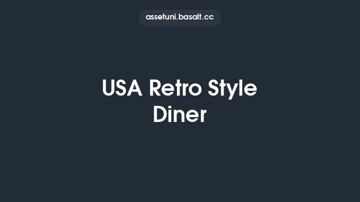 USA Retro Style Diner Thumbnail