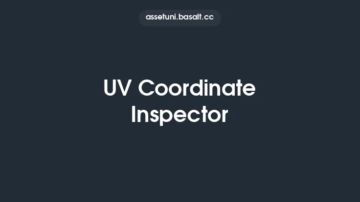 UV Coordinate Inspector Thumbnail