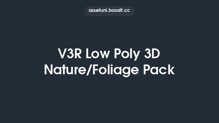 V3R Low Poly 3D Nature/Foliage Pack Thumbnail