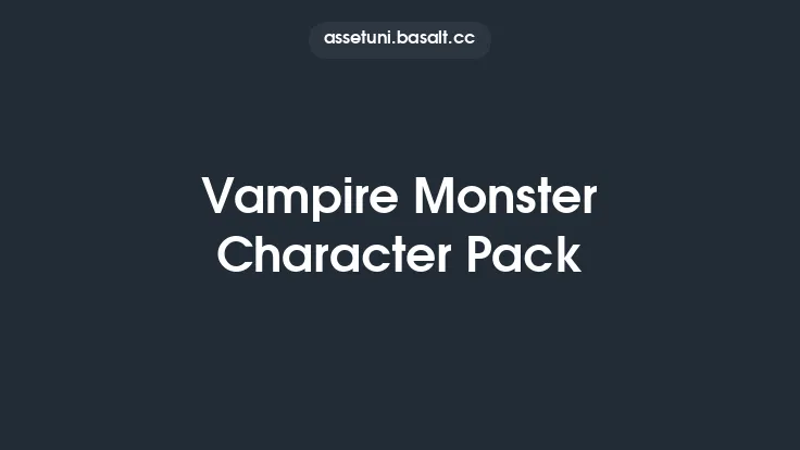 Vampire Monster Character Pack Thumbnail
