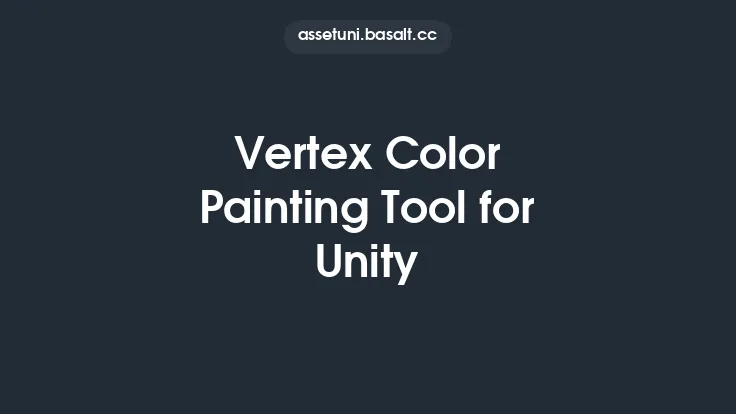 Vertex Color Painting Tool for Unity Thumbnail