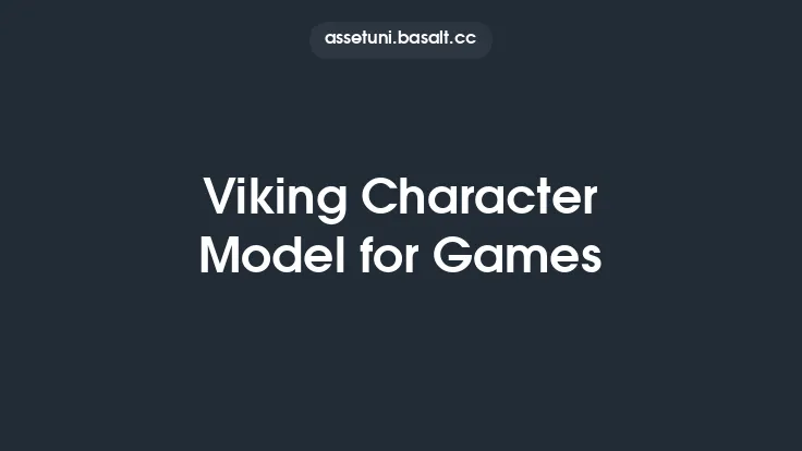 Viking Character Model for Games Thumbnail