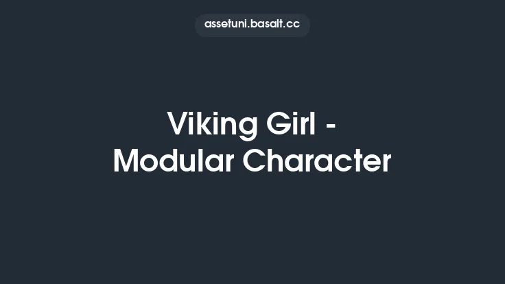 Viking Girl - Modular Character Thumbnail