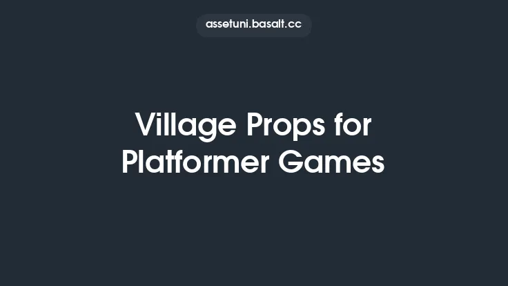 Village Props for Platformer Games Thumbnail