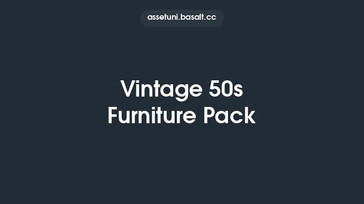Vintage 50s Furniture Pack Thumbnail
