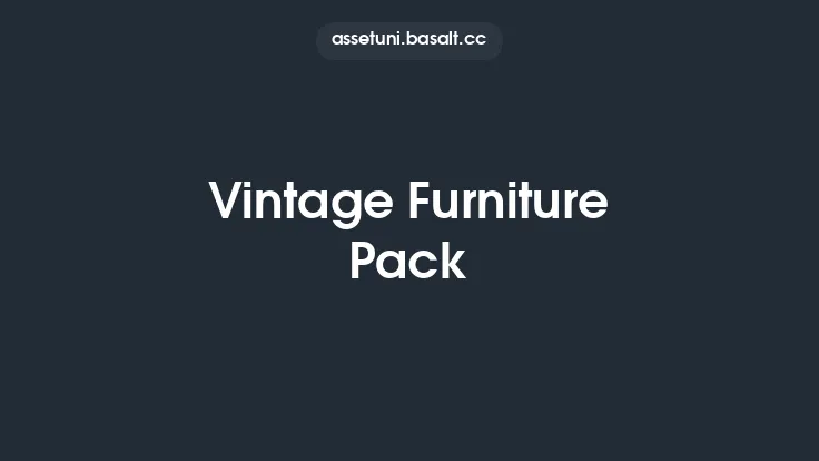 Vintage Furniture Pack Thumbnail