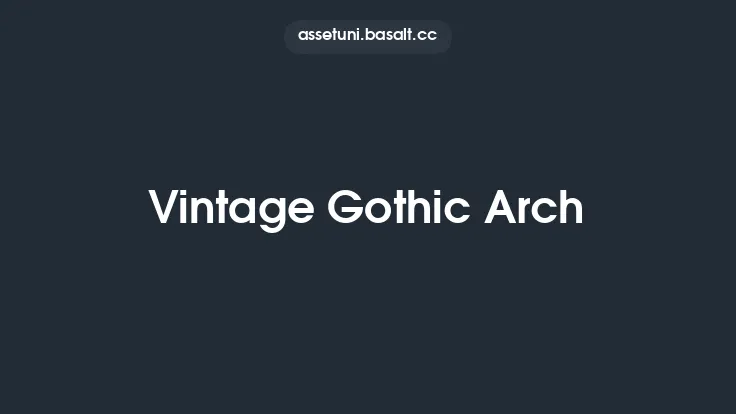 Vintage Gothic Arch Thumbnail