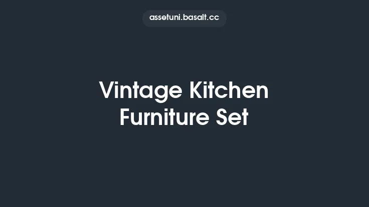 Vintage Kitchen Furniture Set Thumbnail