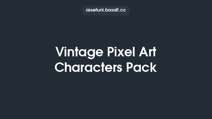 Vintage Pixel Art Characters Pack Thumbnail