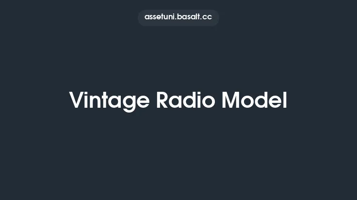 Vintage Radio Model Thumbnail