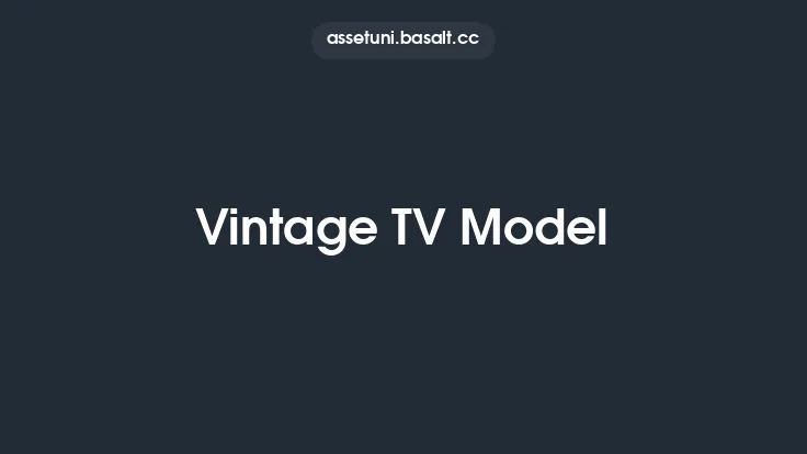 Vintage TV Model Thumbnail