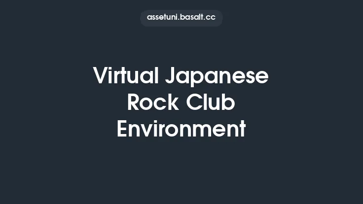 Virtual Japanese Rock Club Environment Thumbnail