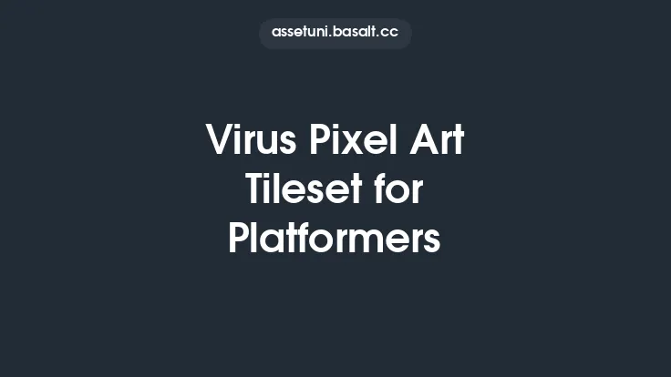 Virus Pixel Art Tileset for Platformers Thumbnail