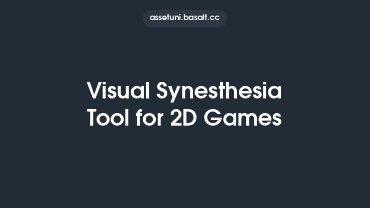 Visual Synesthesia Tool for 2D Games Thumbnail