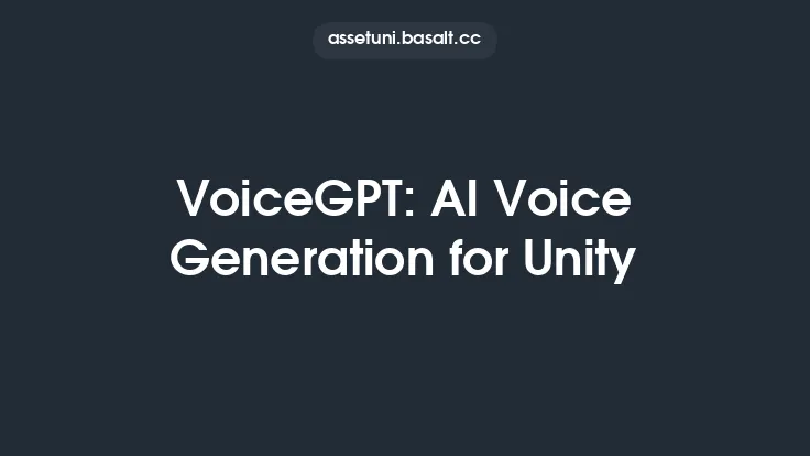 VoiceGPT: AI Voice Generation for Unity Thumbnail
