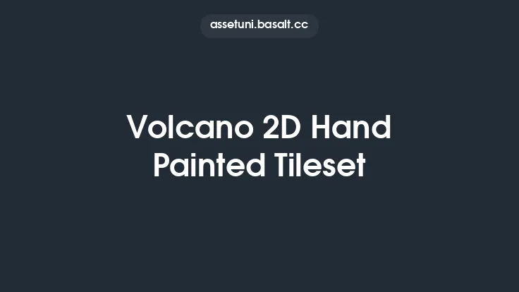 Volcano 2D Hand Painted Tileset Thumbnail
