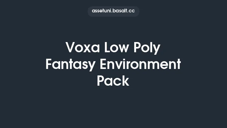Voxa Low Poly Fantasy Environment Pack Thumbnail